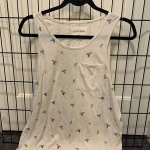 PacSun Bird Print Tank Top